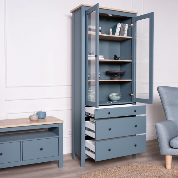 Шкаф-витрина Сага SHST_2.08.07.130.16