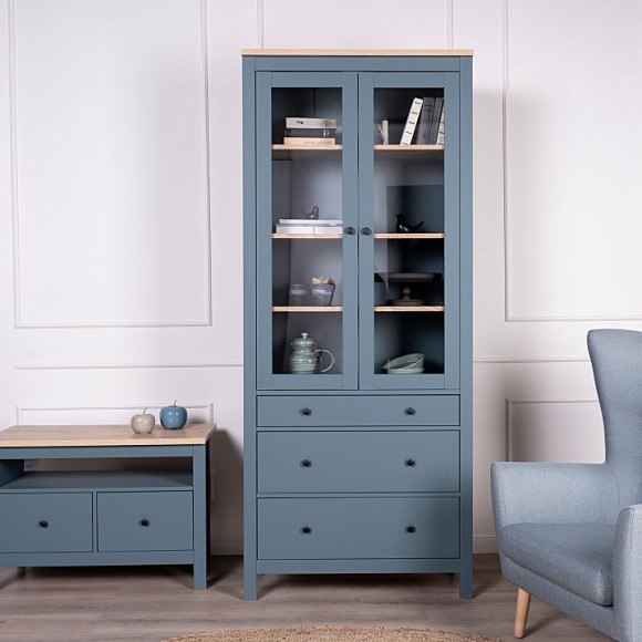 Шкаф-витрина Сага SHST_2.08.07.130.16