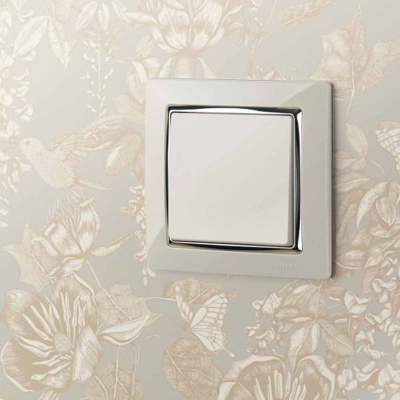 Выключатель Werkel одноклавишный слоновая кость W1112003 4690389155567