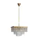 Каскадная люстра Loft IT Prism Clear 10019/500S, Современный, Золото