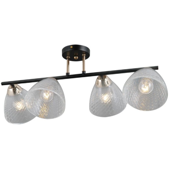 Потолочная люстра Illumico IL0739-4CSQ-24 BK FGD ARIES