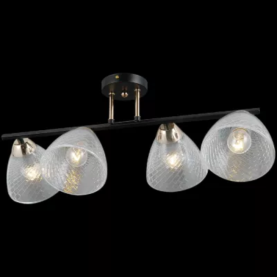 Потолочная люстра Illumico IL0739-4CSQ-24 BK FGD ARIES