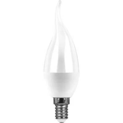 Лампа светодиодная Saffit SBC3713 Свеча на ветру E14 13W 4000K 55165