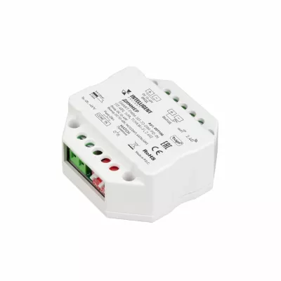 Диммер Arlight SMART-PWM-101-72-DIM-PD-IN (12-48V, 1x9A, TUYA Wi-Fi, 2.4G) (IARL, IP20 Пластик) 059158