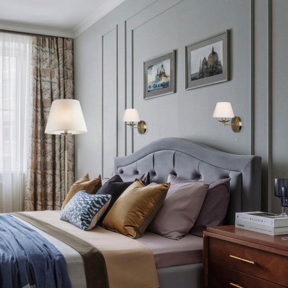 Торшер Eurosvet Hotel 01008/1 античная бронза