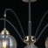 Люстра на штанге Illumico IL0433-5PSQ-79 BK AB