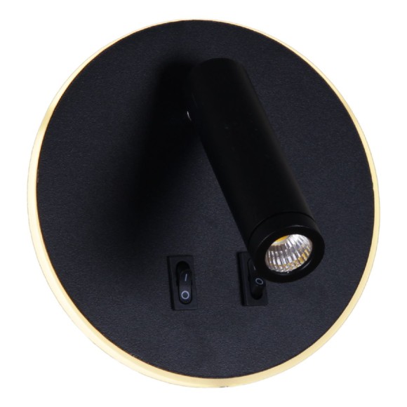 Светодиодный спот Reluce 86203-9.2-001KT LED12W BK, LED, 12W, черный