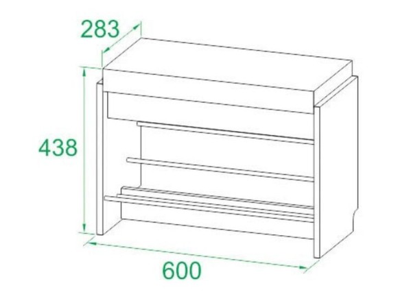 Тумба для обуви ТП-5 SK_SHOTP5V