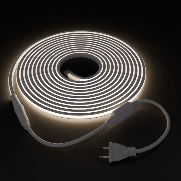 Комплект светодиодной ленты (сетевой шнур, заглушка, крепеж) Apeyron 230В COB 11Вт/м 6500К 5м IP65 10-106