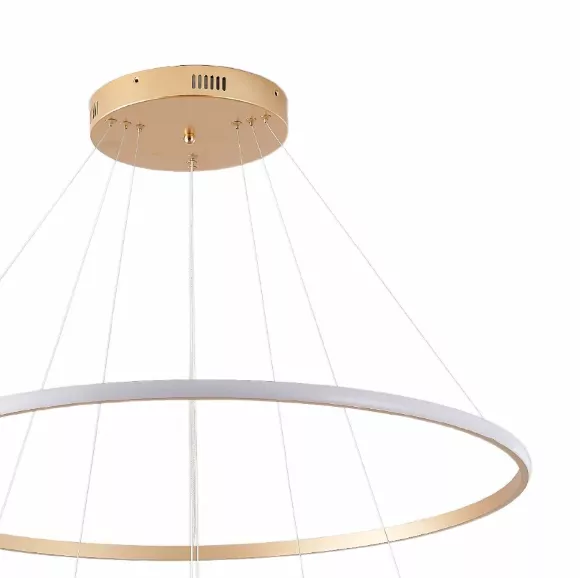 Подвесная люстра Zortes Ringolight ZRS.33320.75C, Нейтральный белый, Хай-тек, Белый Подвесная люстра Zortes Ringolight ZRS.33320.75C, Нейтральный белый, Хай-тек, Белый