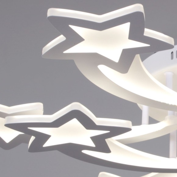 Потолочная светодиодная люстра Reluce 01150-0.3-6+3 WH