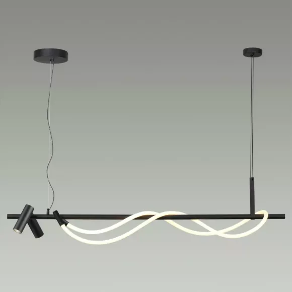 Подвесная люстра Odeon Light Corda 4391/30L, Черный, Белый, Нейтральный белый Подвесная люстра Odeon Light Corda 4391/30L, Черный, Белый, Нейтральный белый