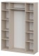 Шкаф платяной Даиго WO_607879