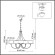 Подвесная люстра Lumion Moderni Demetra 8406/9