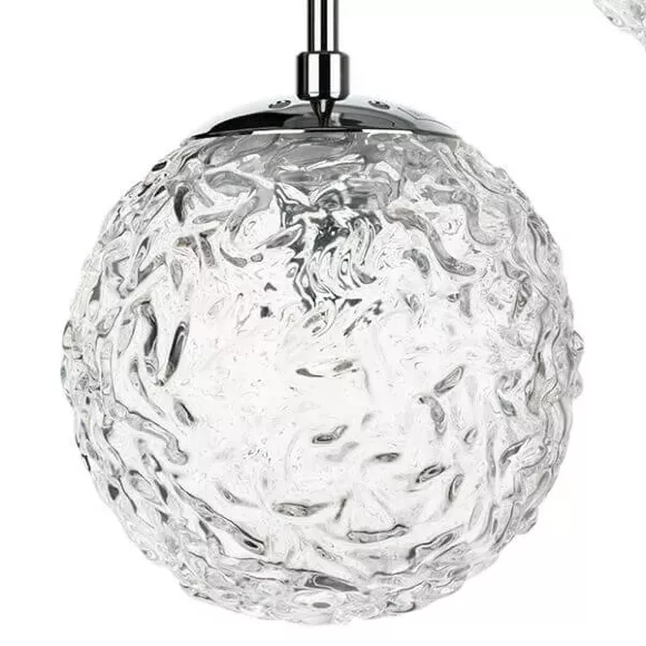 Подвесная люстра Lightstar 815260, Хром, Прозрачный, Металл, декоративные элементы крупным планом Подвесная люстра Lightstar 815260, Хром, Прозрачный, Металл, декоративные элементы крупным планом