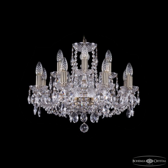Подвесная люстра Bohemia Ivele Crystal 1402/8+4/195 Pa