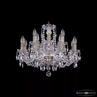 Подвесная люстра Bohemia Ivele Crystal 1402/8+4/195 Pa
