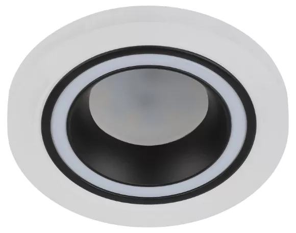 Встраиваемый светильник Эра DK90 WH/BK Б0054359 Встраиваемый светильник Эра DK90 WH/BK Б0054359