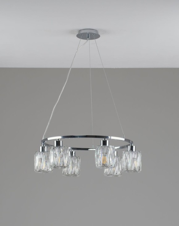 Подвесная люстра Moderli Prismique V11707-6P