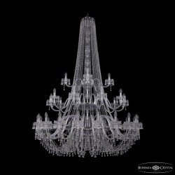 Подвесная люстра Bohemia Ivele Crystal 1410/20+10+5/530/h-200/3d Ni V0300