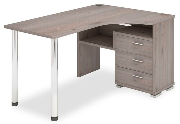 Стол письменный Домино СР-132С-140 MER_SR-132S-140-N-PRAV