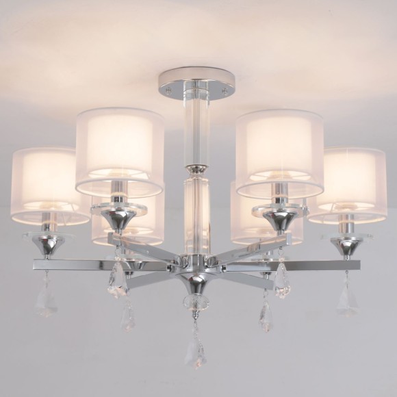 Люстра на штанге Illumico IL1354-6CPA-29 CR Romei