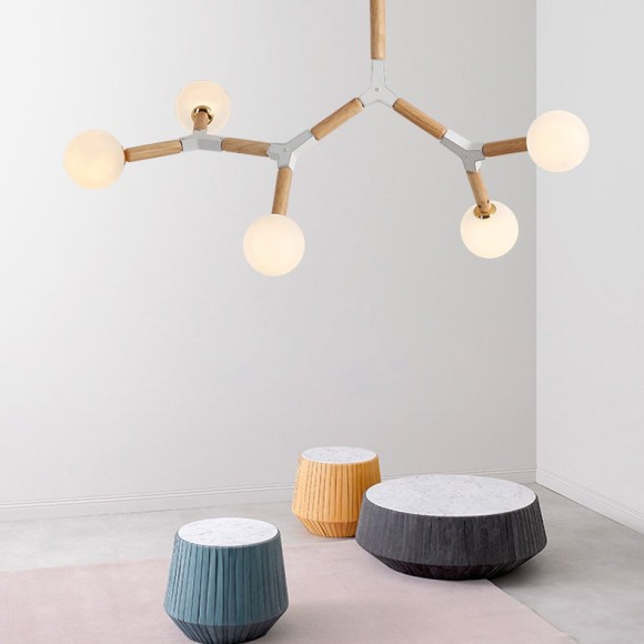 Люстра на штанге ImperiumLoft Formula 207821-26