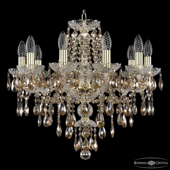 Подвесная люстра Bohemia Ivele Crystal 1415/10/200 G R721