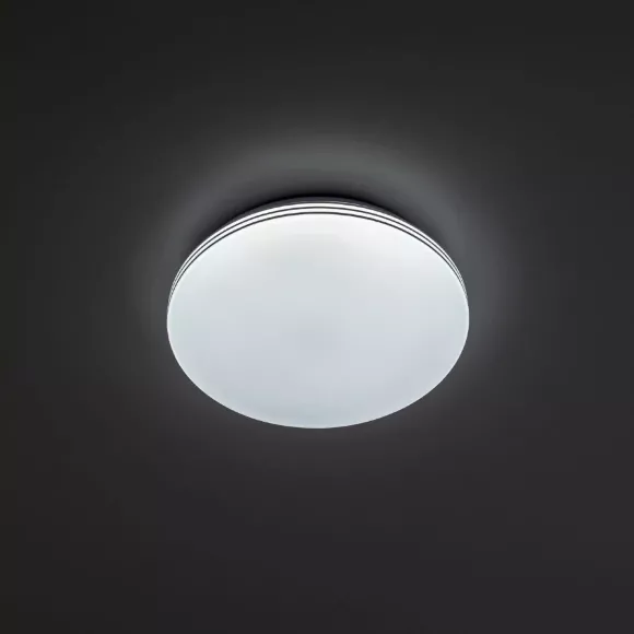Потолочный светодиодный светильник Citilux Симпла CL714240V, Хром, Белый, RGB, вид сверху