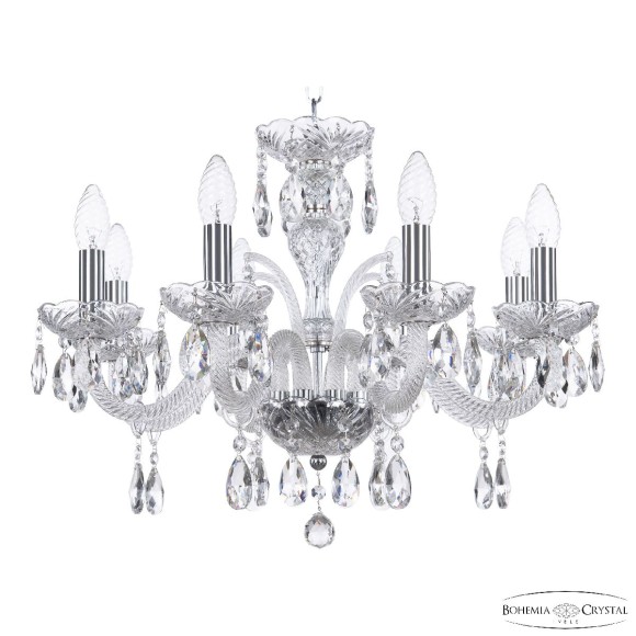 Подвесная люстра Bohemia Ivele Crystal 118/8/195 Ni