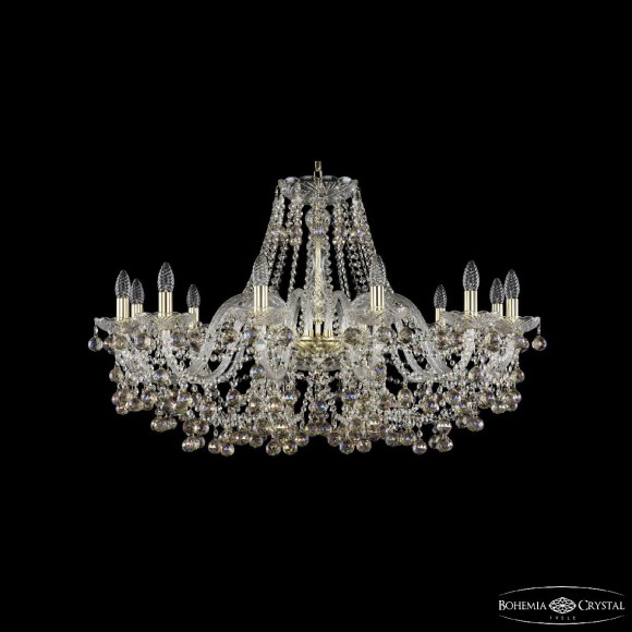 Подвесная люстра Bohemia Ivele Crystal 1409/12/360 G K801