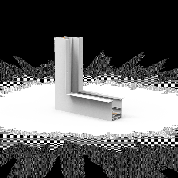 Коннектор угловой Arlight MAG-CON-4560-F-L90-INT (WH, 5LN, внутренний) 046928