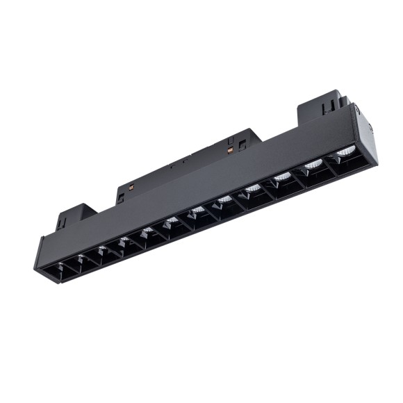 Трековый магнитный светильник Arte Lamp Linea A4684PL-1BK