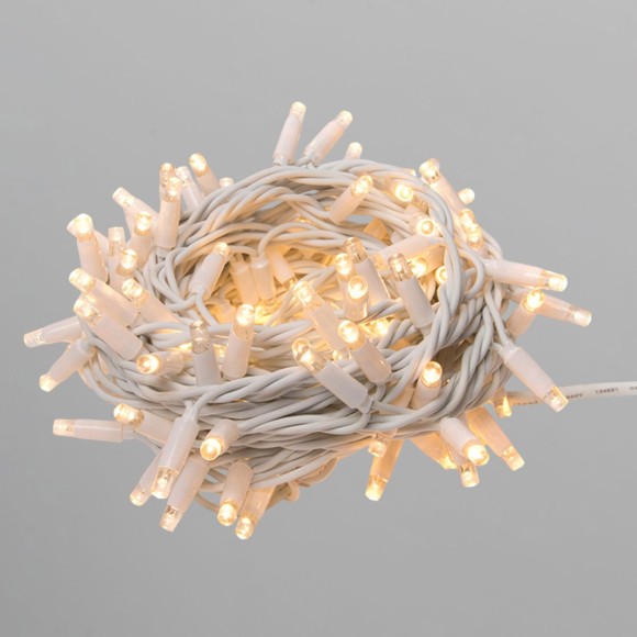 Гирлянда без вилки с эффектом мерцания соединяемая Uniel ULD-F90PRO S10M-100/TWK WW UL-00013246