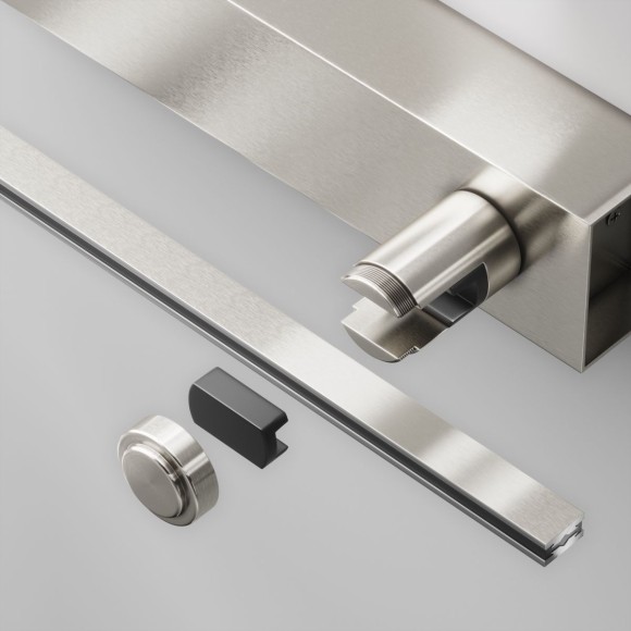 Основание настенное для блока питания с вводом питания Maytoni Flarity TRA155CW-BB-PT