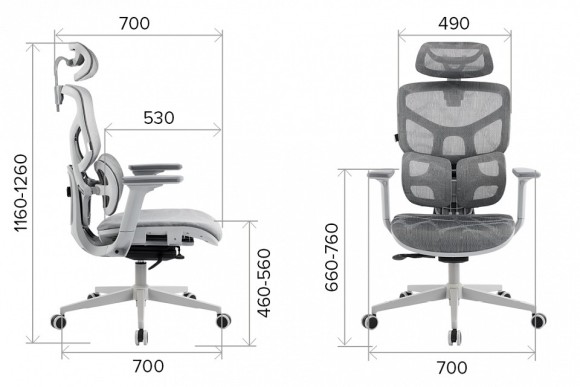 Кресло компьютерное Alfa EVP_570110