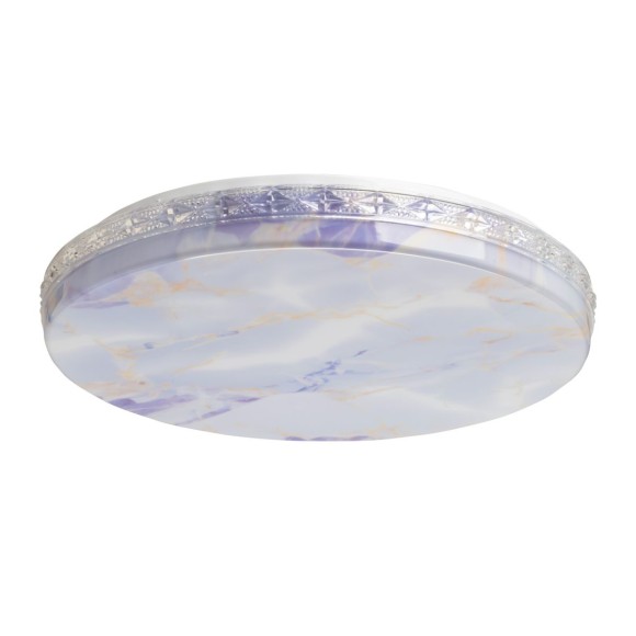 Потолочная светодиодная люстра с пультом управления De Markt Ривз 674018501