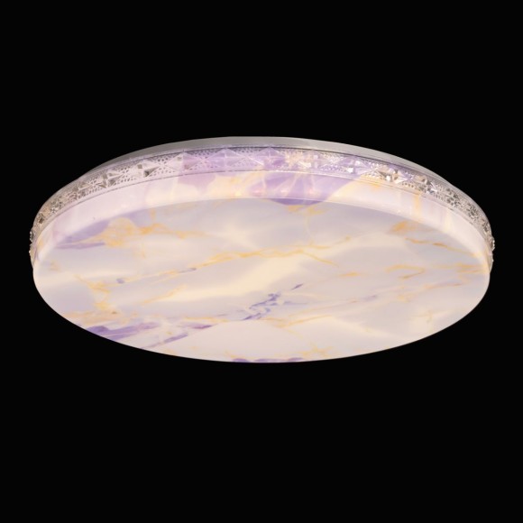 Потолочная светодиодная люстра с пультом управления De Markt Ривз 674018501