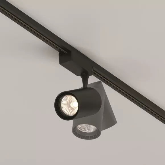Трековый светильник Maytoni Technical Vuoro TR003-1-15W3K-S-B, 3000, Теплый белый, 90 Трековый светильник Maytoni Technical Vuoro TR003-1-15W3K-S-B, 3000, Теплый белый, 90