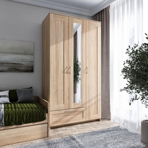 Шкаф платяной Сириус SHST_2-02-01-510-3