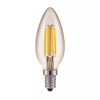 Лампа светодиодная филаментная Elektrostandard E14 7W 4200K прозрачная 4690389062896