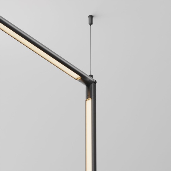 Угловой коннектор без ввода питания Maytoni Shelf CA014CL-B