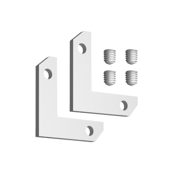 Соединитель угловой горизонтальный для арт.135325-135328 (2 шт. в комплекте) LumFer For Novotech Flum 135330