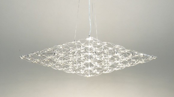 Подвесная светодиодная люстра Favourite Thinner 4305-12P