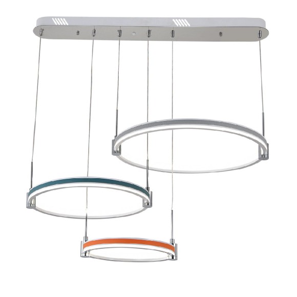 Подвесная светодиодная люстра с пультом управления Indigo Attuale V000115L