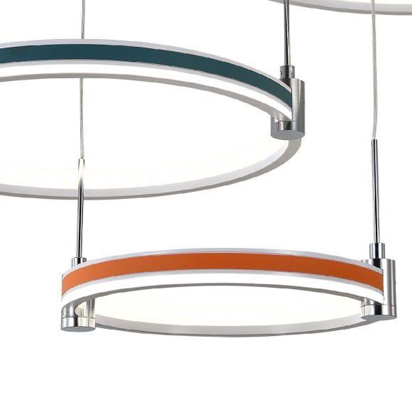 Подвесная светодиодная люстра с пультом управления Indigo Attuale V000115L