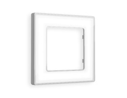 Рамка одноместная Ambrella Volt Arctic AF580131