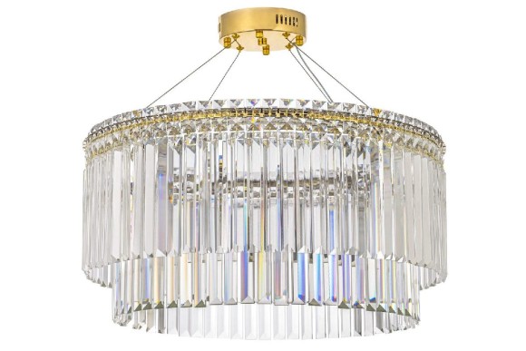 Подвесная светодиодная люстра Arti Lampadari Ovindoli Gold Ovindoli L 1.5.60.101 G
