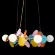 Подвесная люстра Loft IT Matisse 10008/700 mult, Золото, Белый, Металл
