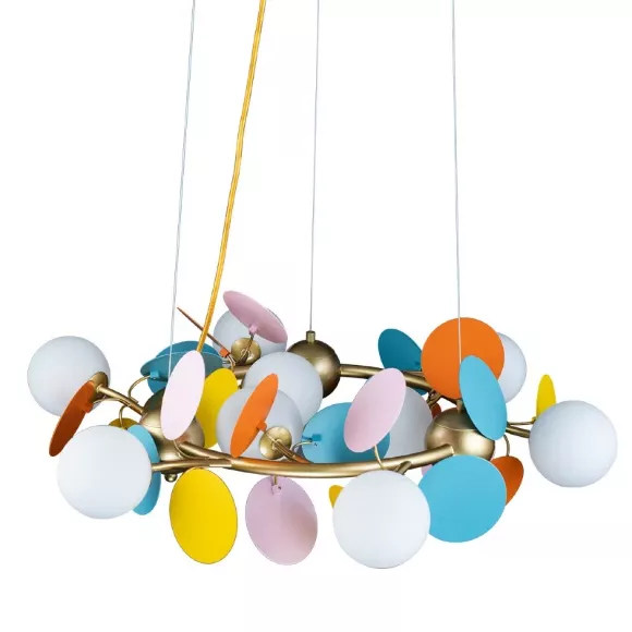 Подвесная люстра Loft IT Matisse 10008/700 mult, Модерн, Белый